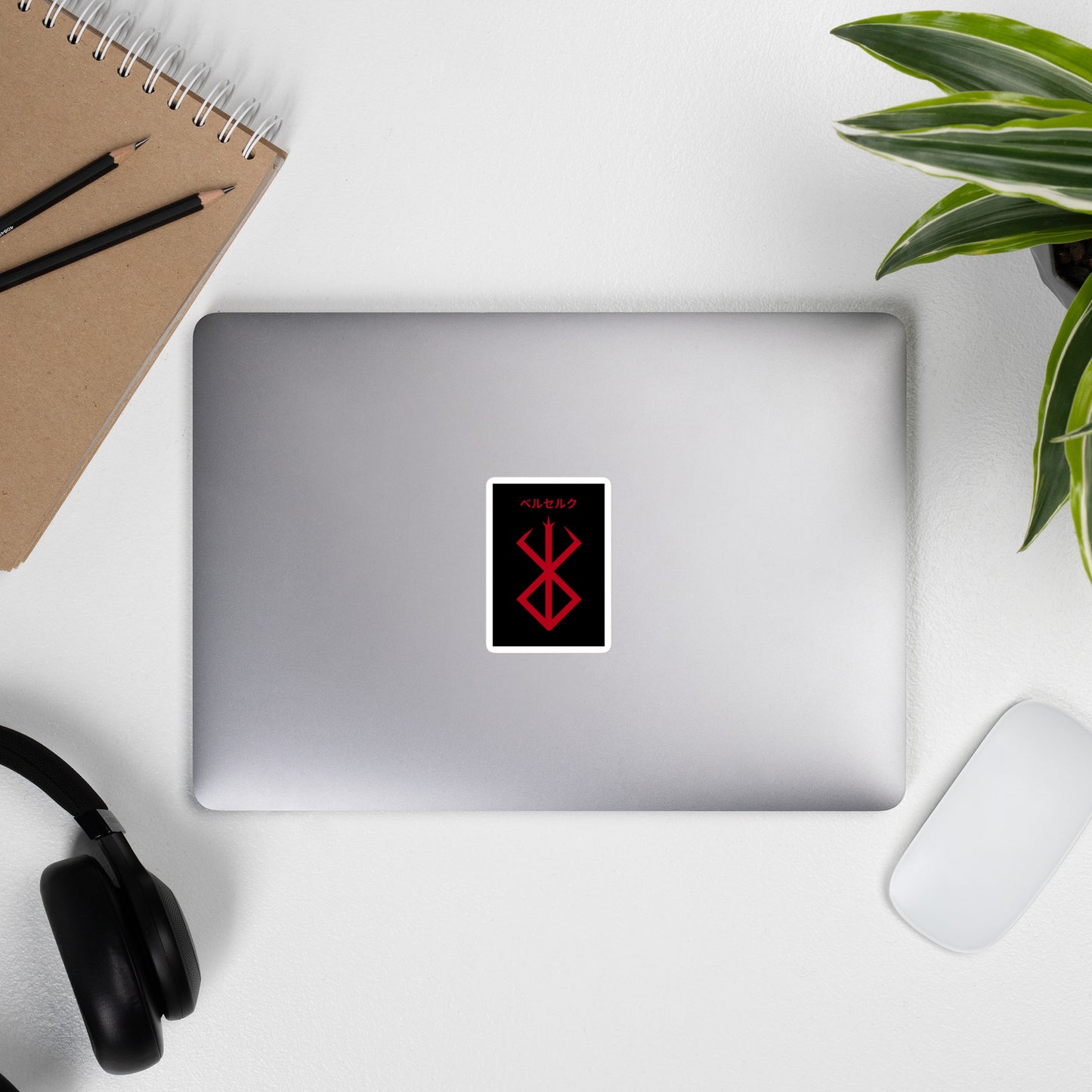 Laptop and Mac Sticker Decal Berserk Anime