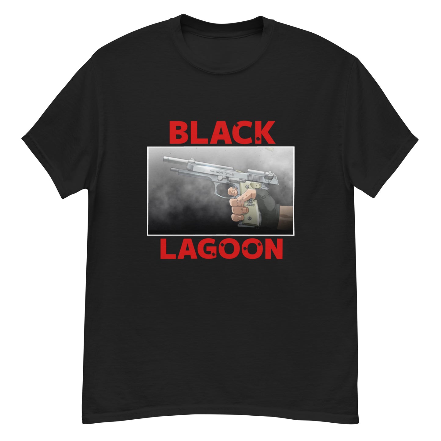 Black Lagoon Gun T-Shirt