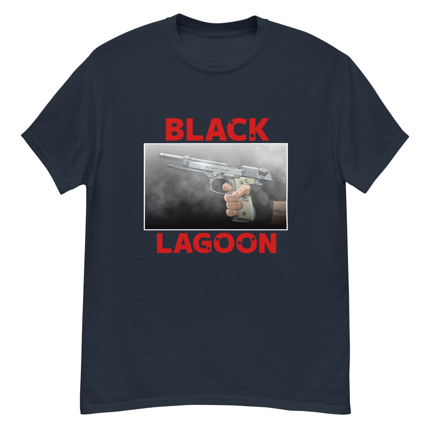Black Lagoon Gun T-Shirt