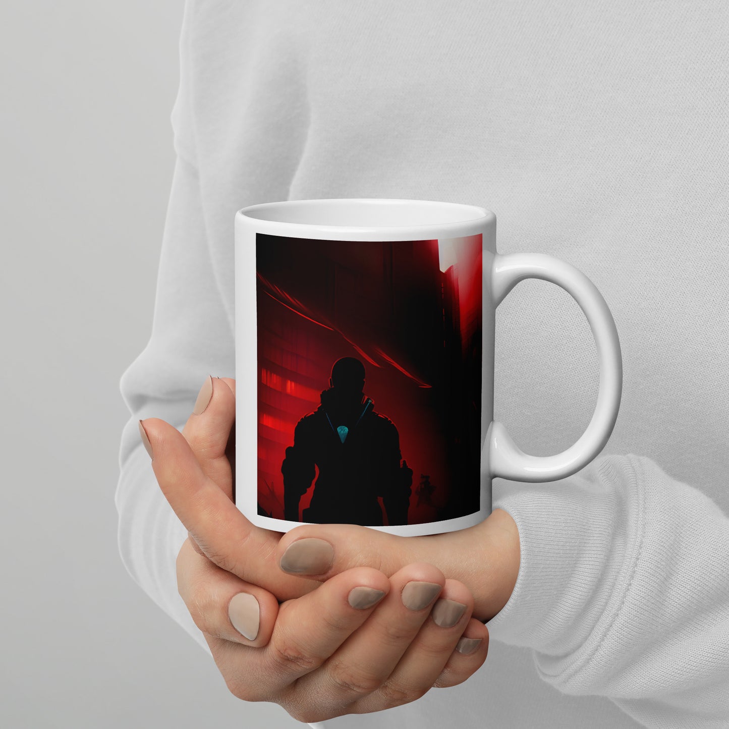 Dystopian Futuristic Art Mug