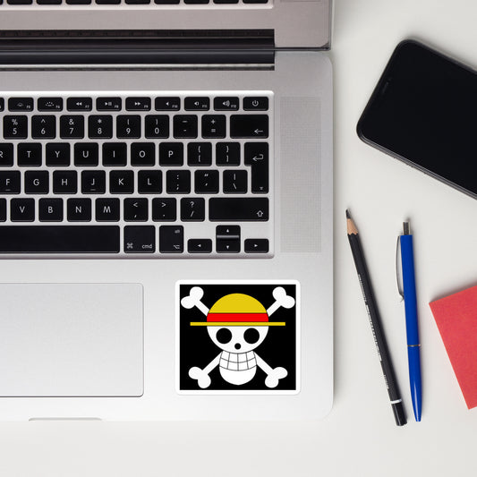 Laptop and Mac Sticker Decal Onepiece Logo