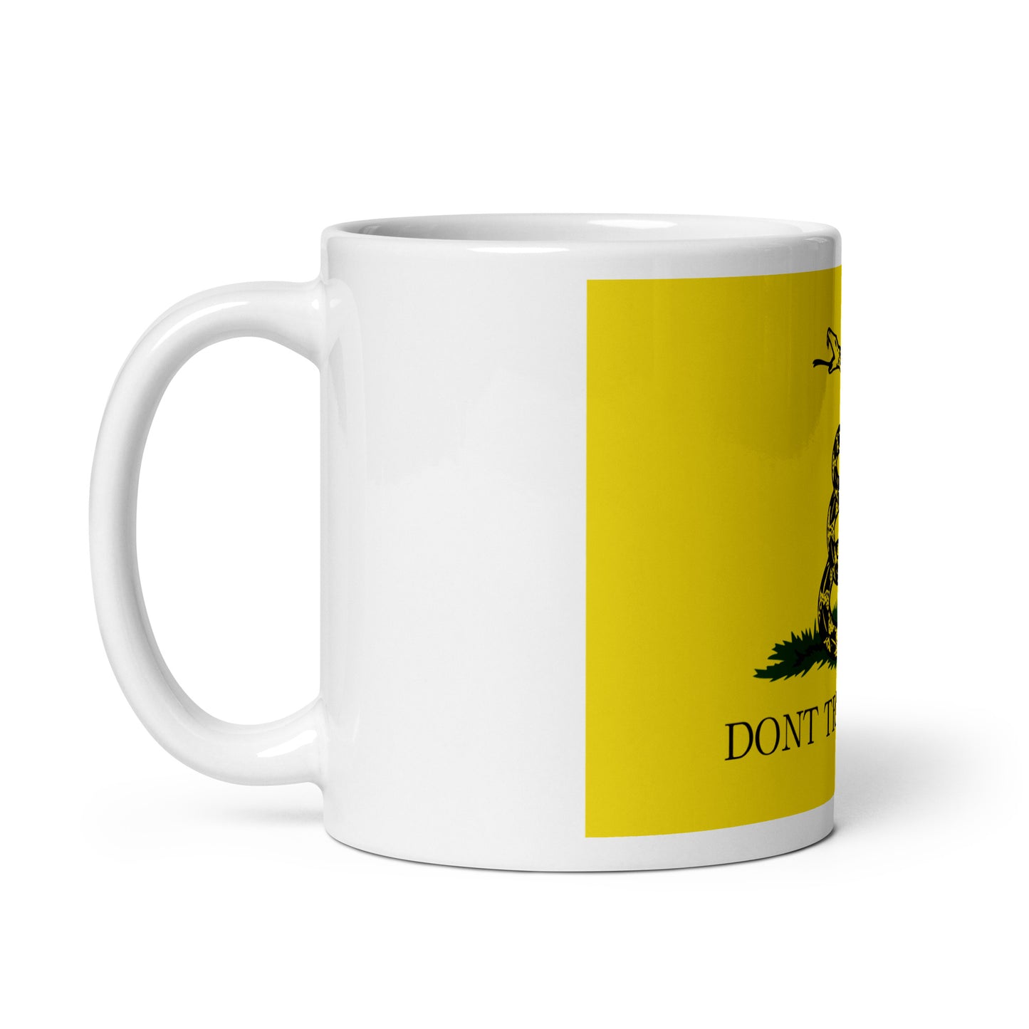 Libertarian Gadsen  Don't Tread On Me Flag Mug Politics