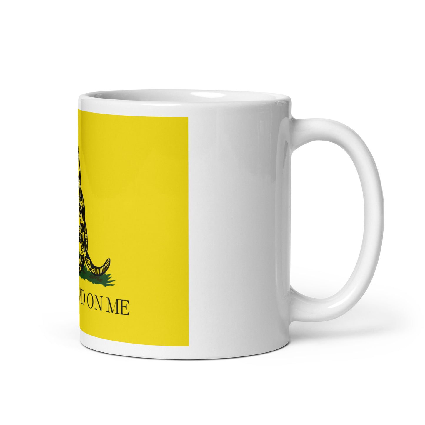 Libertarian Gadsen  Don't Tread On Me Flag Mug Politics