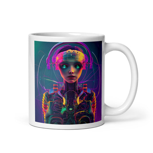 Futuristic Cyberpunk Sci Fi Art Mug