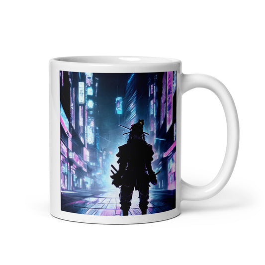 Futuristic Cyberpunk Sci Fi Art Mug